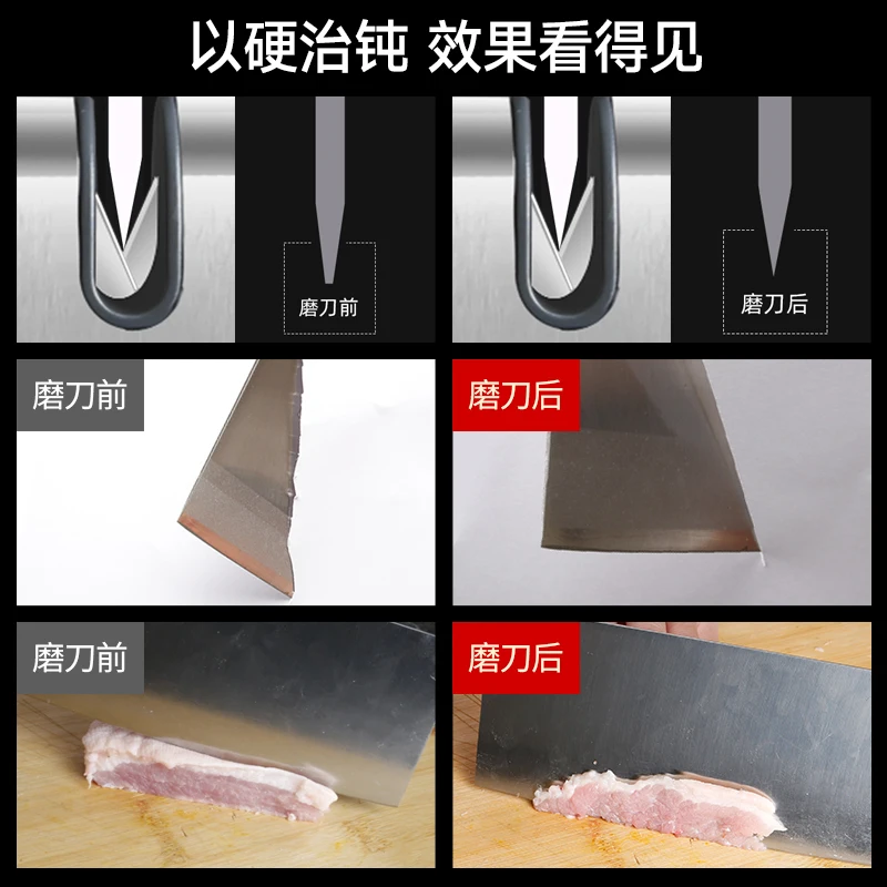 Sharpening stone Household kit - Commercial Kitchen Knife Sharpener ulasan dan harga