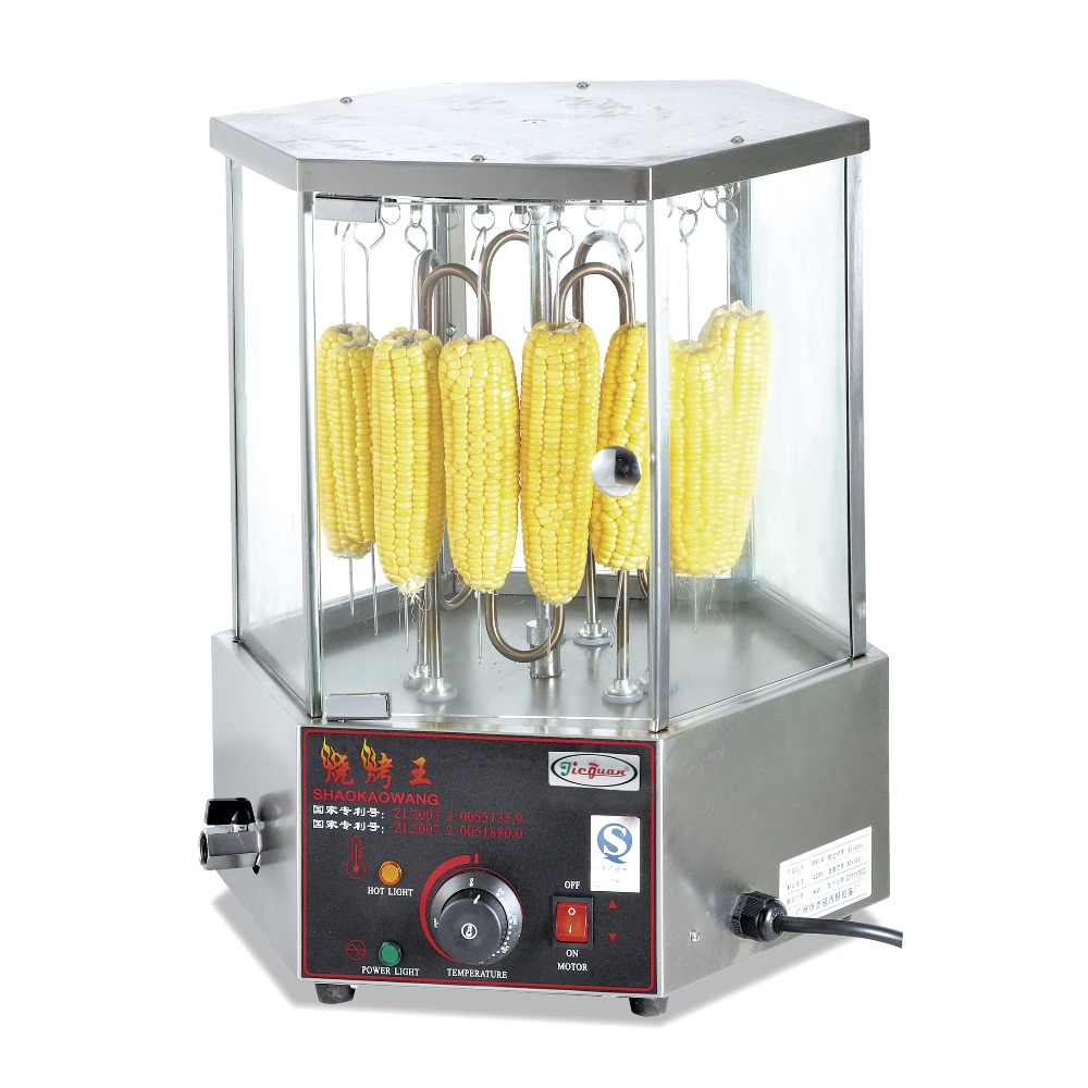 Rotary Corn Cob and Kebab Gril - Commercial Kitchen Grill ulasan dan harga