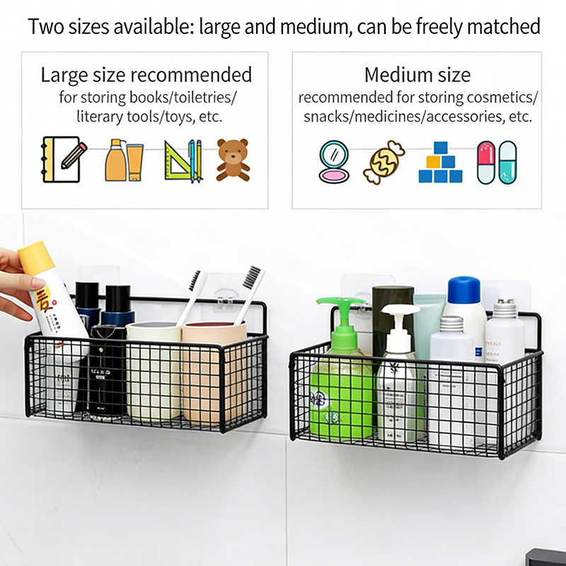 Punch Free Storage Organizer W - Commercial Kitchen Wall Shelves ulasan dan harga
