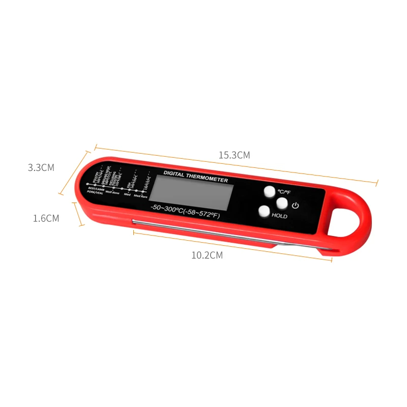 Professional Meat Thermometer  - Commercial Kitchen Grill ulasan dan harga