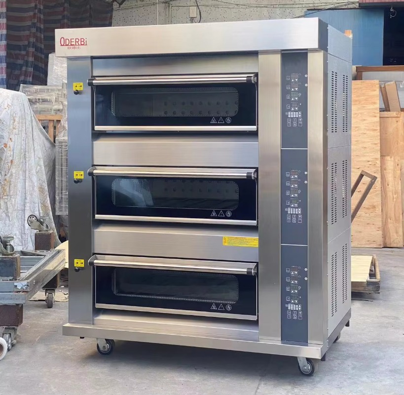 Customized Commercial 3 Deck 6 - Commercial Kitchen Oven ulasan dan harga