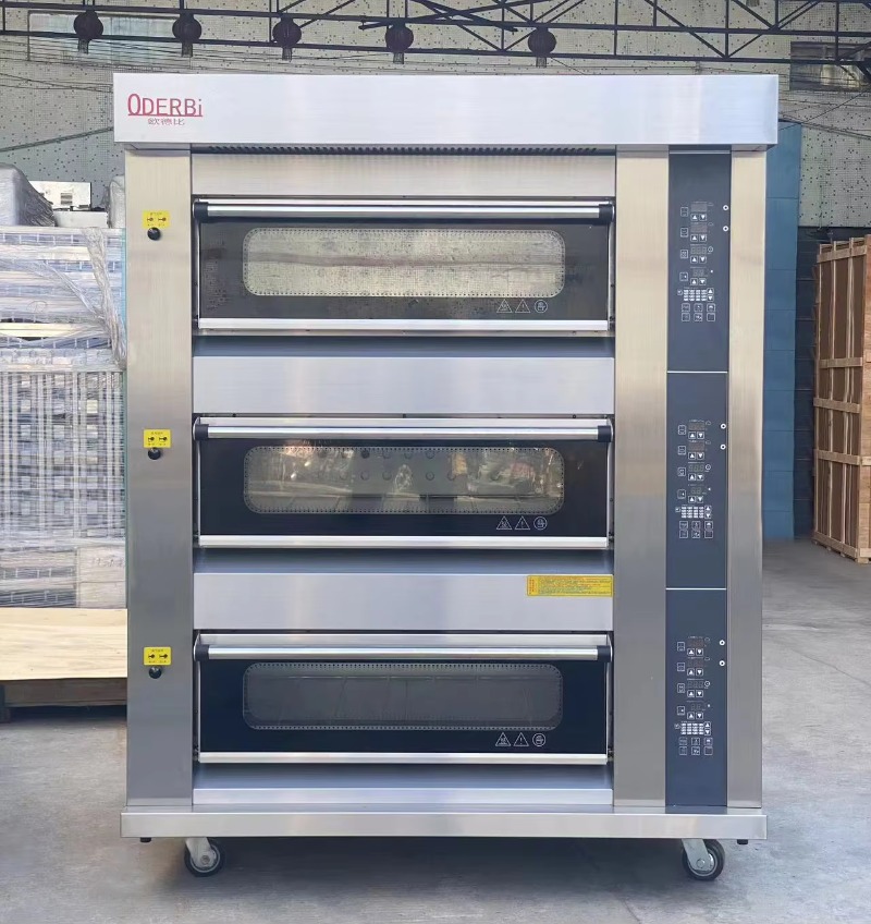 Customized Commercial 3 Deck 6 - Commercial Kitchen Oven ulasan dan harga