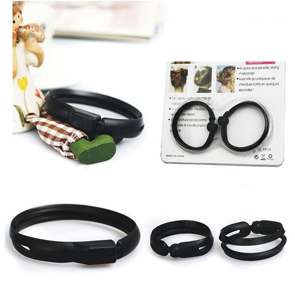 New Women Formal DIY Hair Stic - Donut Making Machine ulasan dan harga