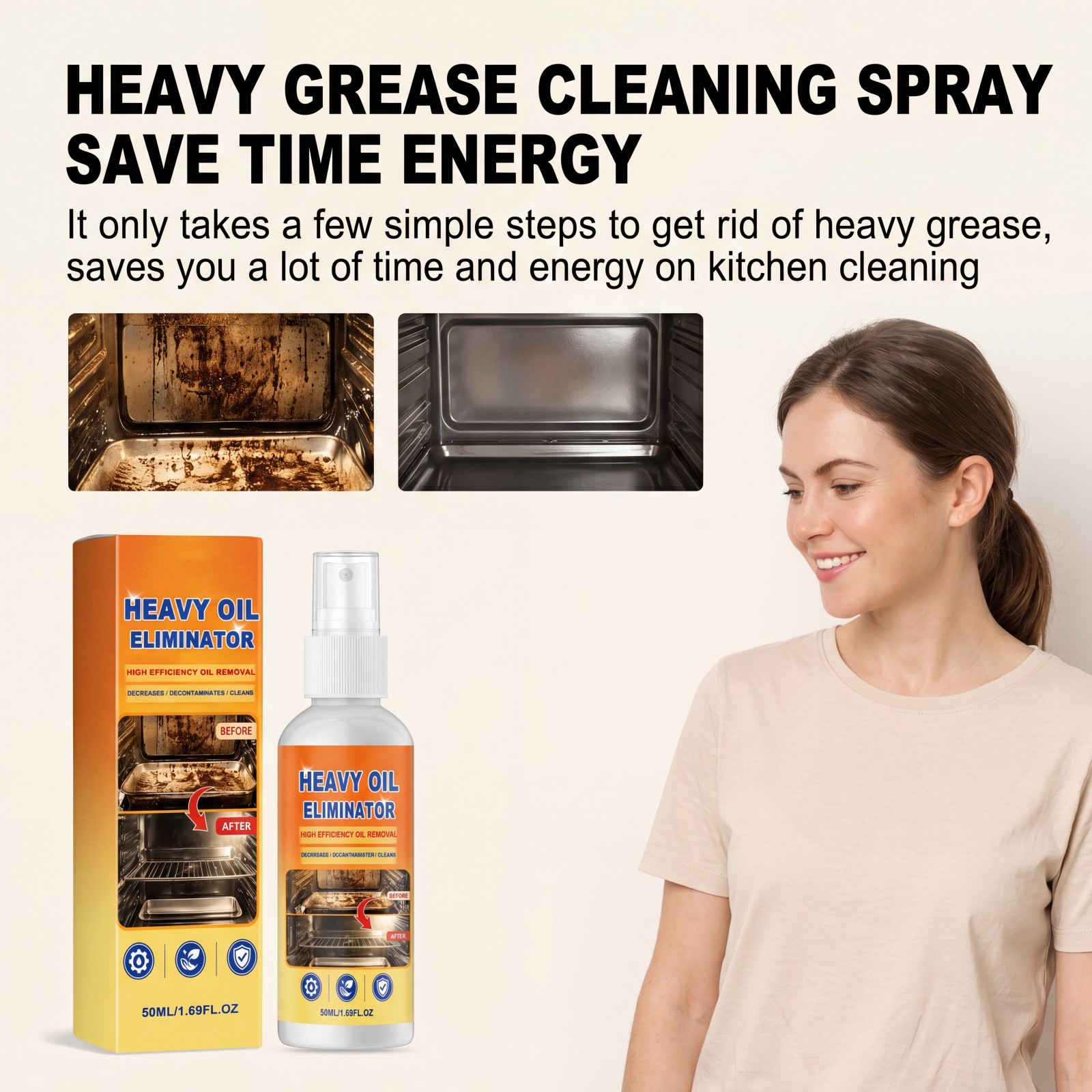 Kitchen Grease Cleaning Spray  - Commercial Kitchen Hood ulasan dan harga