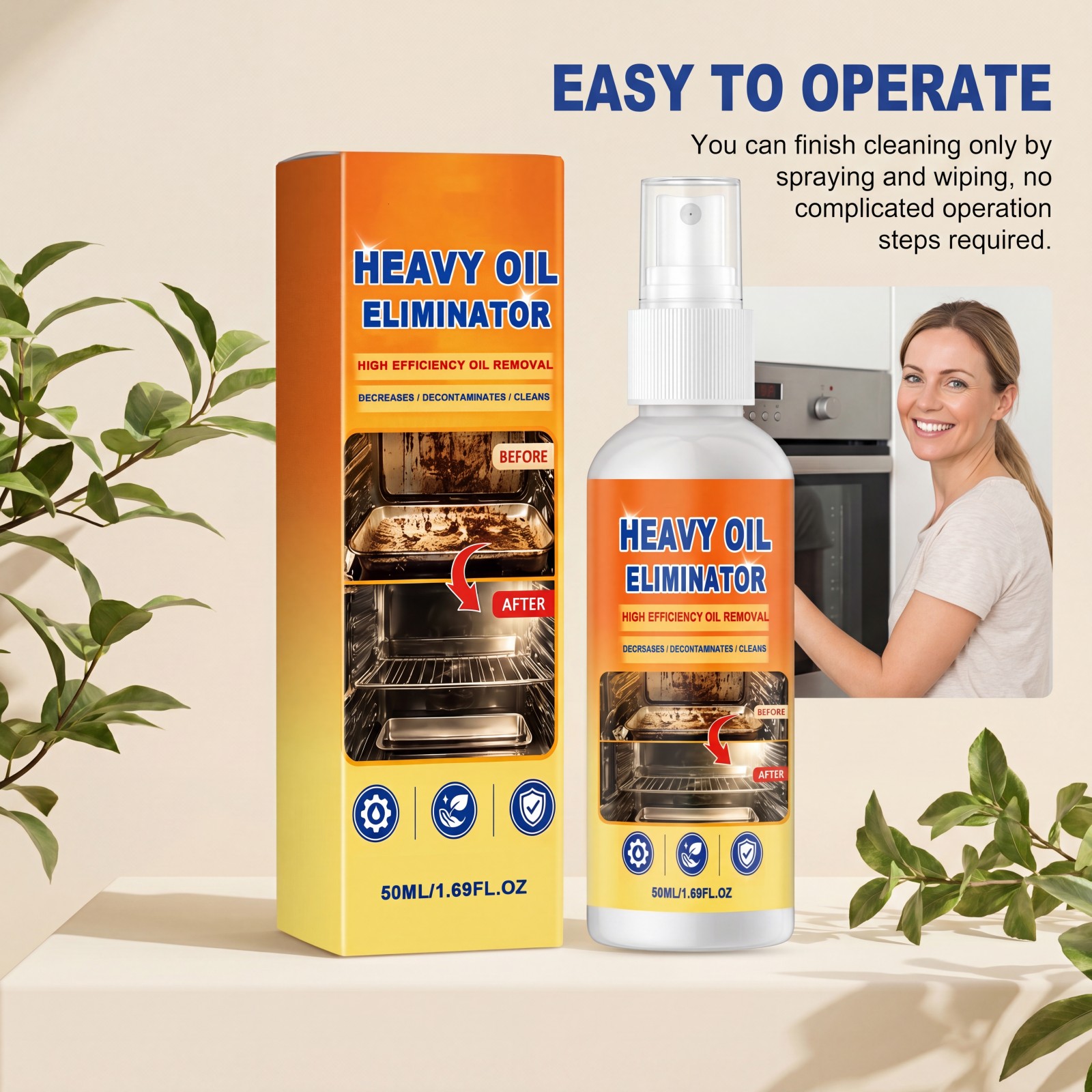 Kitchen Grease Cleaning Spray  - Commercial Kitchen Hood ulasan dan harga