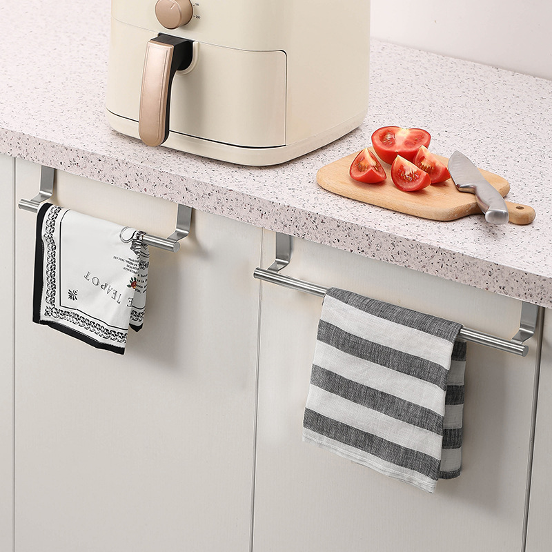 1/2Pcs Towel Rack Over Door To - Commercial Kitchen Wall Shelves ulasan dan harga