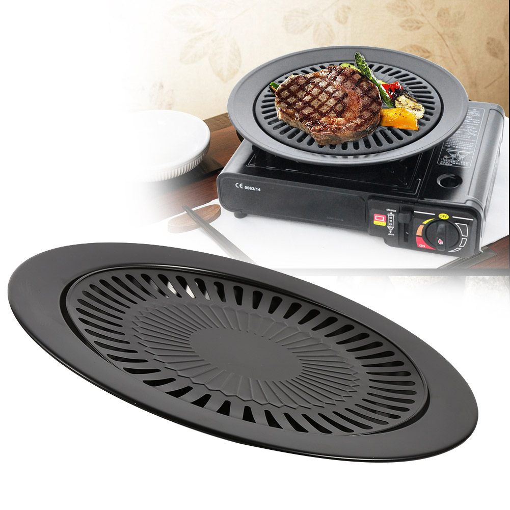 Smokeless Barbecue Grill Pan G - Commercial Kitchen Grill ulasan dan harga