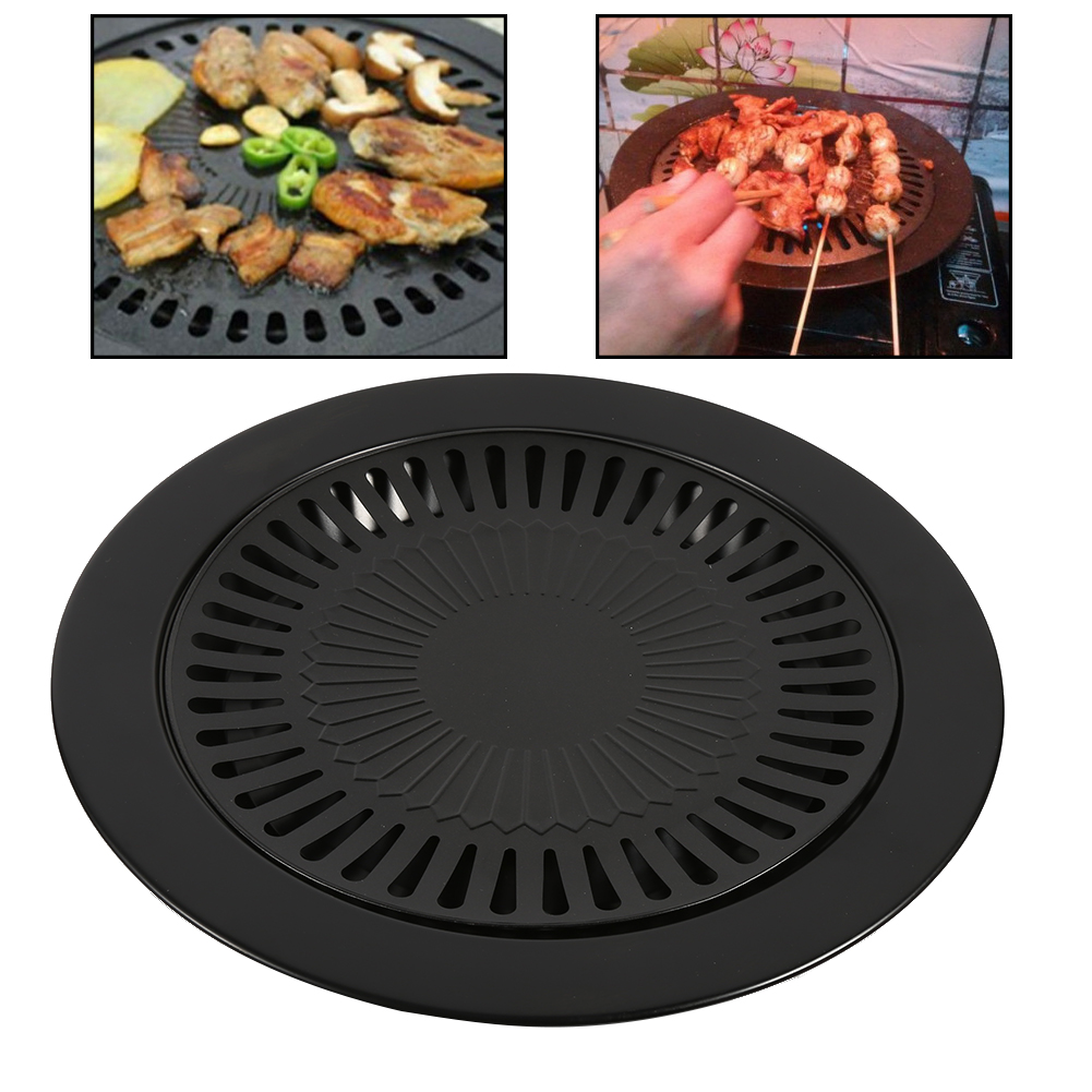 Smokeless Barbecue Grill Pan G - Commercial Kitchen Grill ulasan dan harga