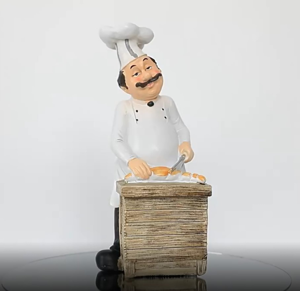Restaurant Resin Decor - Chef  - Commercial Kitchen And Bar ulasan dan harga