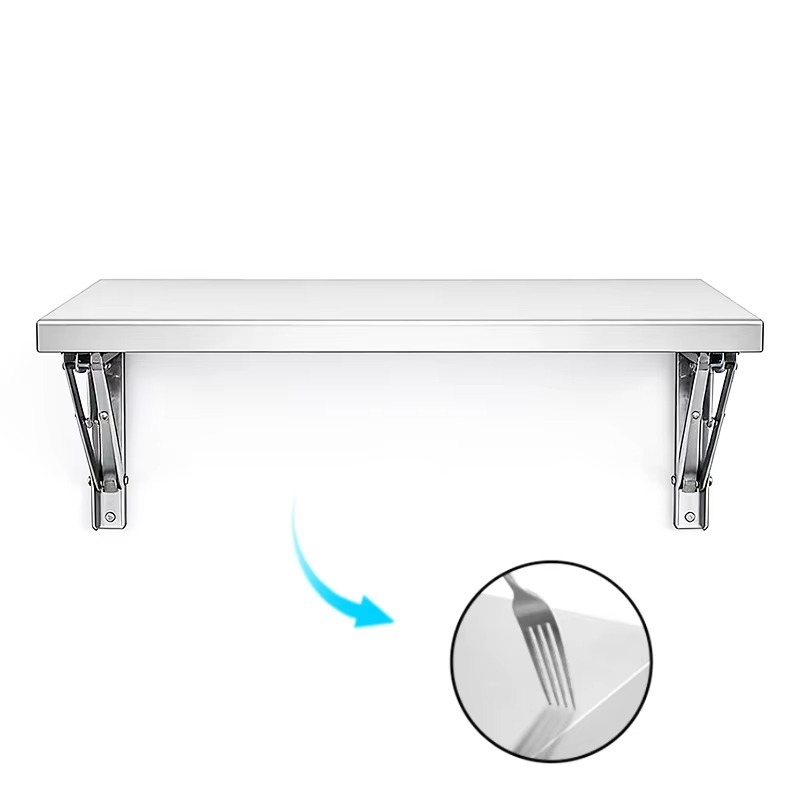 Best-selling stainless steel w - Commercial Kitchen Wall Shelves ulasan dan harga