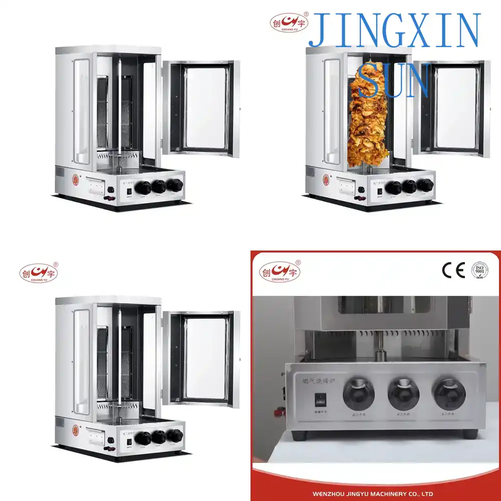 Shwarma Making Machine for Mea - Commercial Kitchen Grill ulasan dan harga