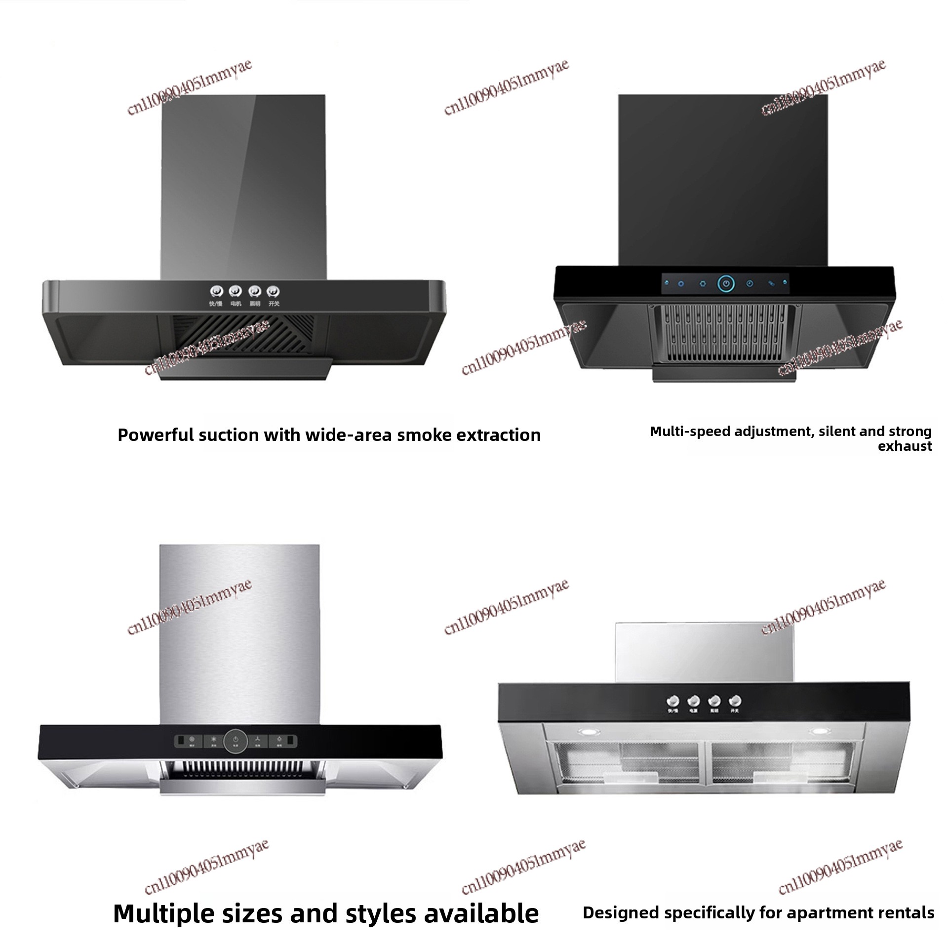 Range Hood Large Suction House - Commercial Kitchen Hood ulasan dan harga