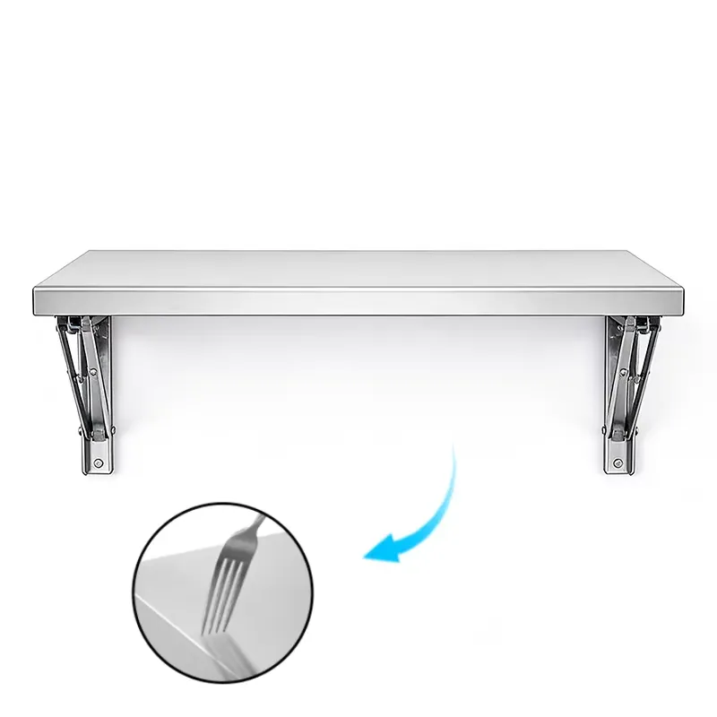 Heavy Duty Stainless Steel Met - Commercial Kitchen Wall Shelves ulasan dan harga