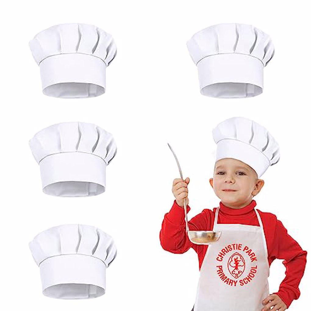 4PCS White Party Cap Hat Costu - Commercial Kitchen Services ulasan dan harga