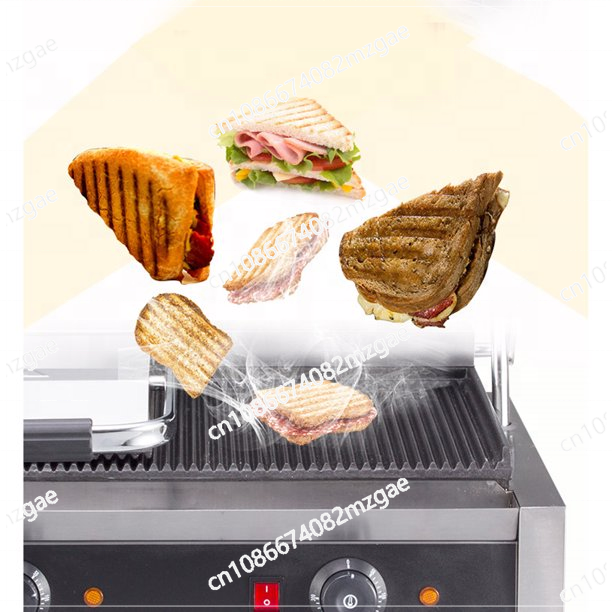 Commercial Electric Panini Gri - Commercial Kitchen Grill ulasan dan harga