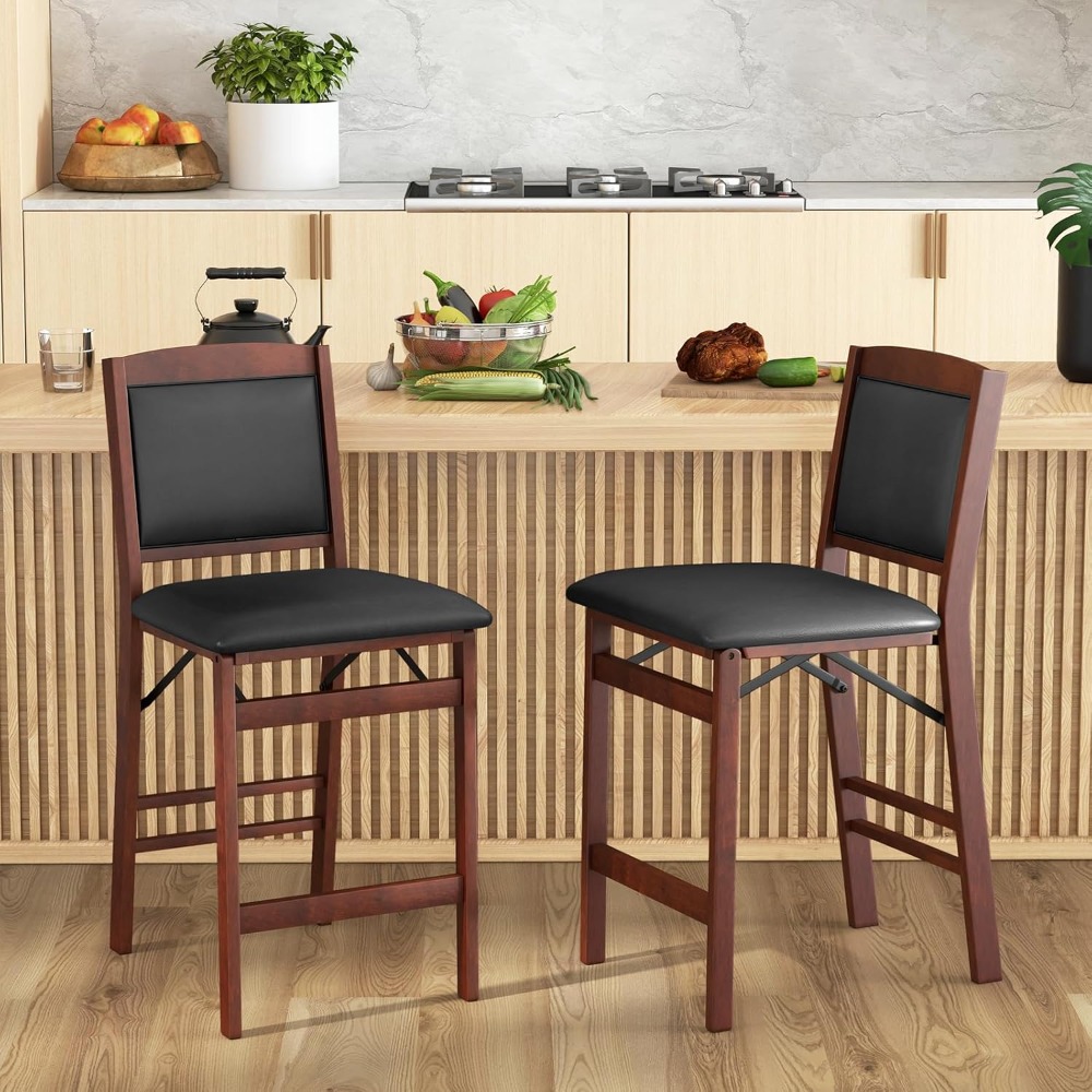 Set of 2 Counter Height Chairs - Commercial Kitchen Counter ulasan dan harga