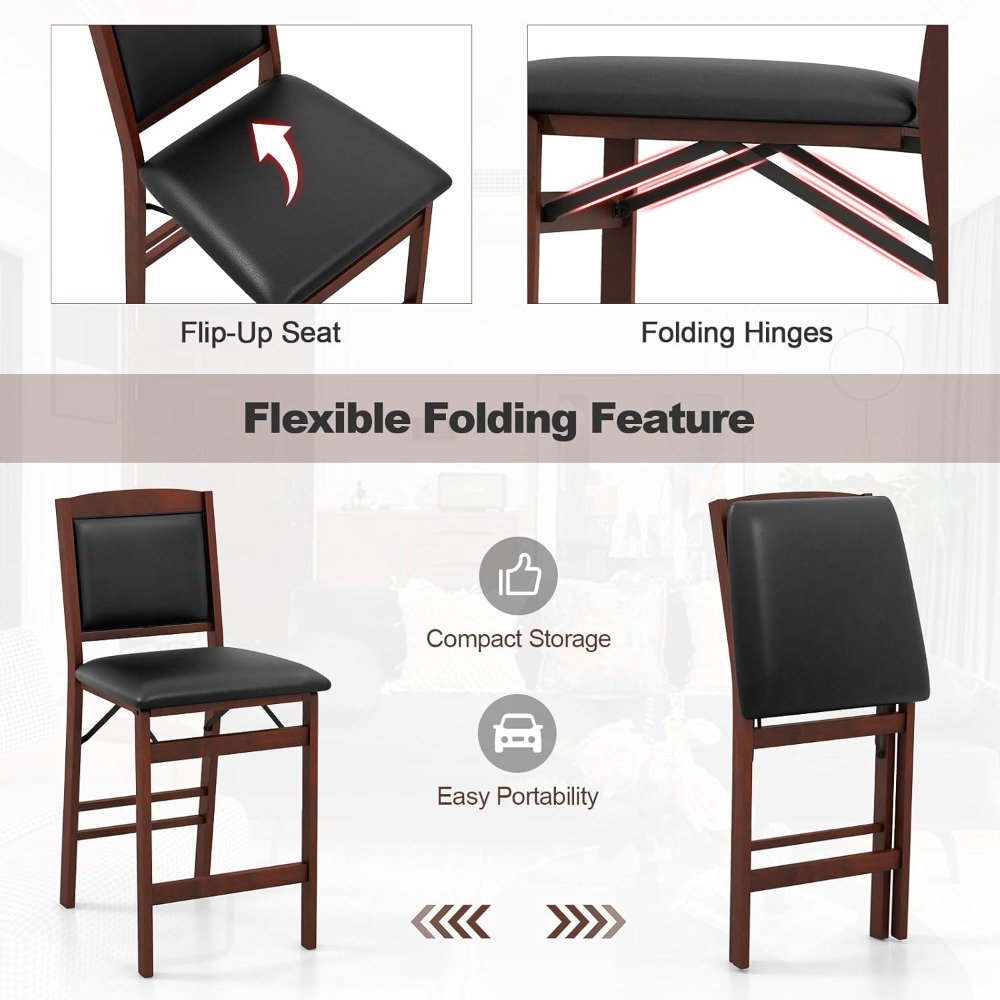 Set of 2 Counter Height Chairs - Commercial Kitchen Counter ulasan dan harga